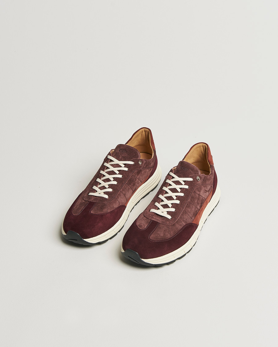 Herren | CQP Renna Suede Runner Burgundy | CQP | Renna Suede Runner Burgundy