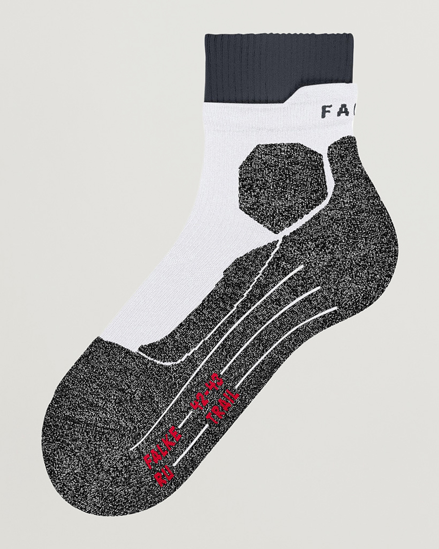 Herren | Unterwäsche | Falke Sport | RU Trail Running Socks White