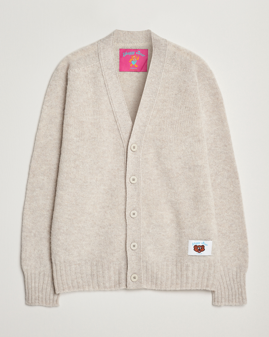 Herren | Pullover | Howlin' | Shaggy Bear Cardigan Cosmic Latte