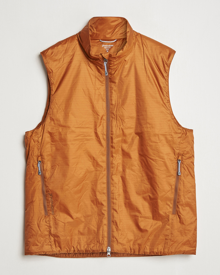 Herren | Jacken | Houdini | Dunfri Primaloft Padded Vest Rust Brown