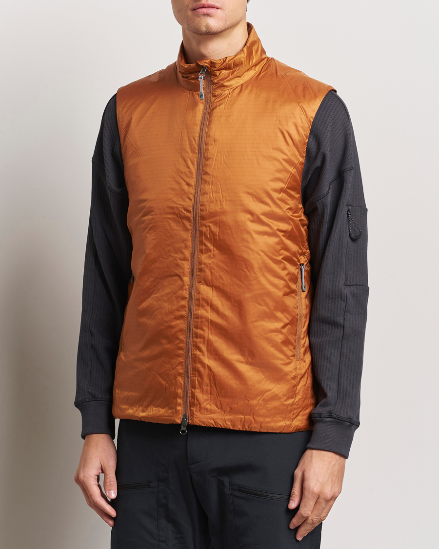 Herren | Jacken | Houdini | Dunfri Primaloft Padded Vest Rust Brown