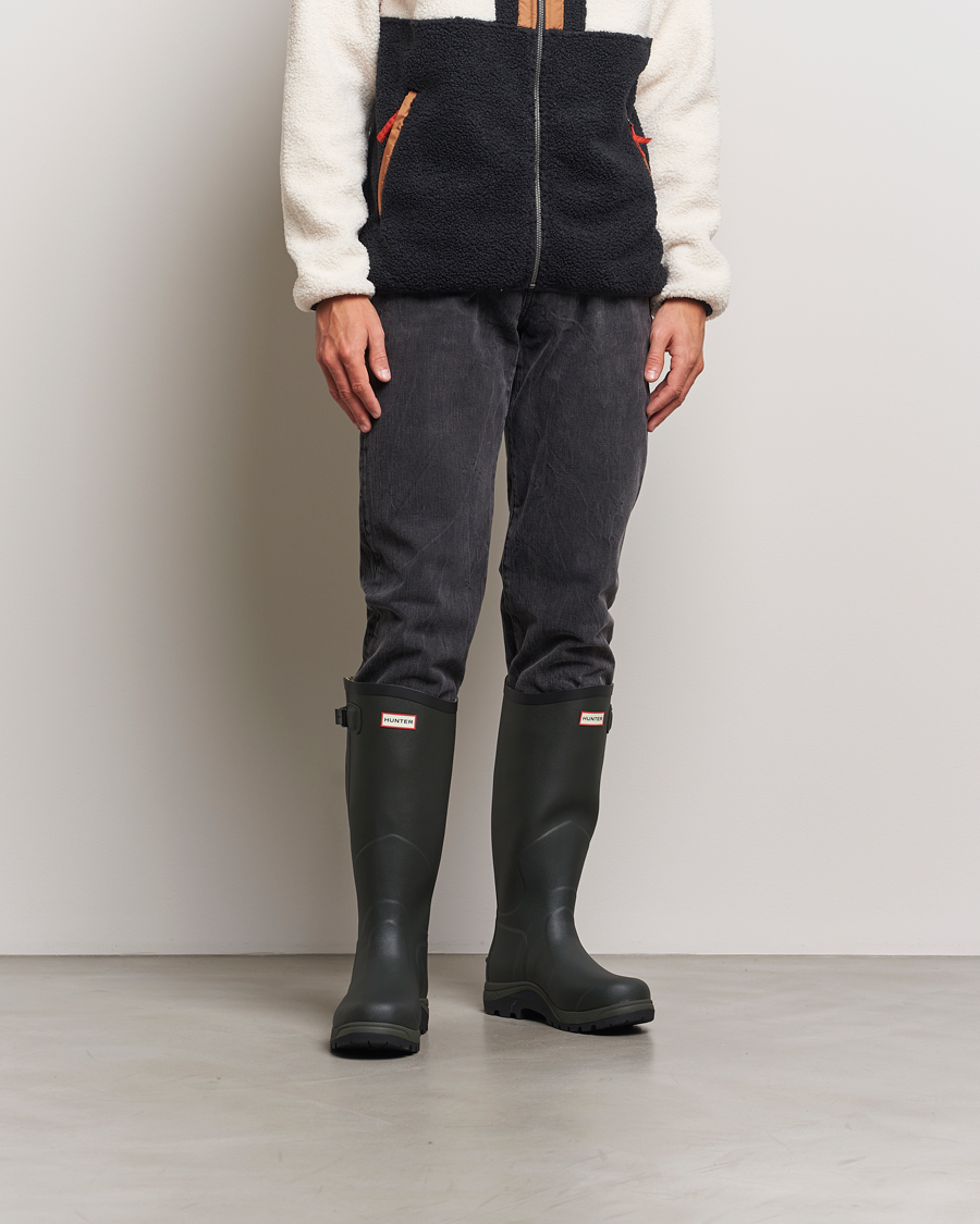 Herren | Hunter Balmoral Classic Side Adjustable Boot Dark Olive | Hunter | Balmoral Classic Side Adjustable Boot Dark Olive