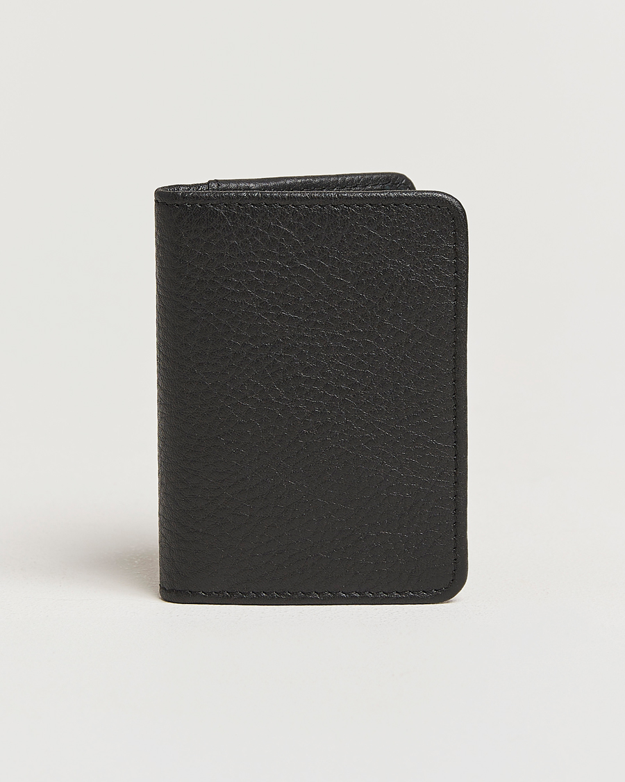 Herren | Loake 1880 Fenchurch Grained Leather Card Holder Black | Loake 1880 | Fenchurch Grained Leather Card Holder Black