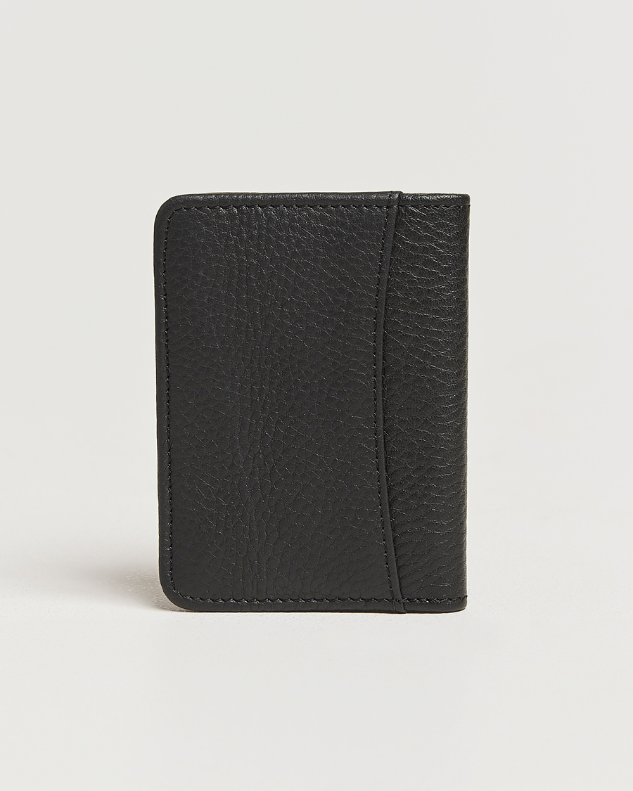 Herren | Loake 1880 Fenchurch Grained Leather Card Holder Black | Loake 1880 | Fenchurch Grained Leather Card Holder Black