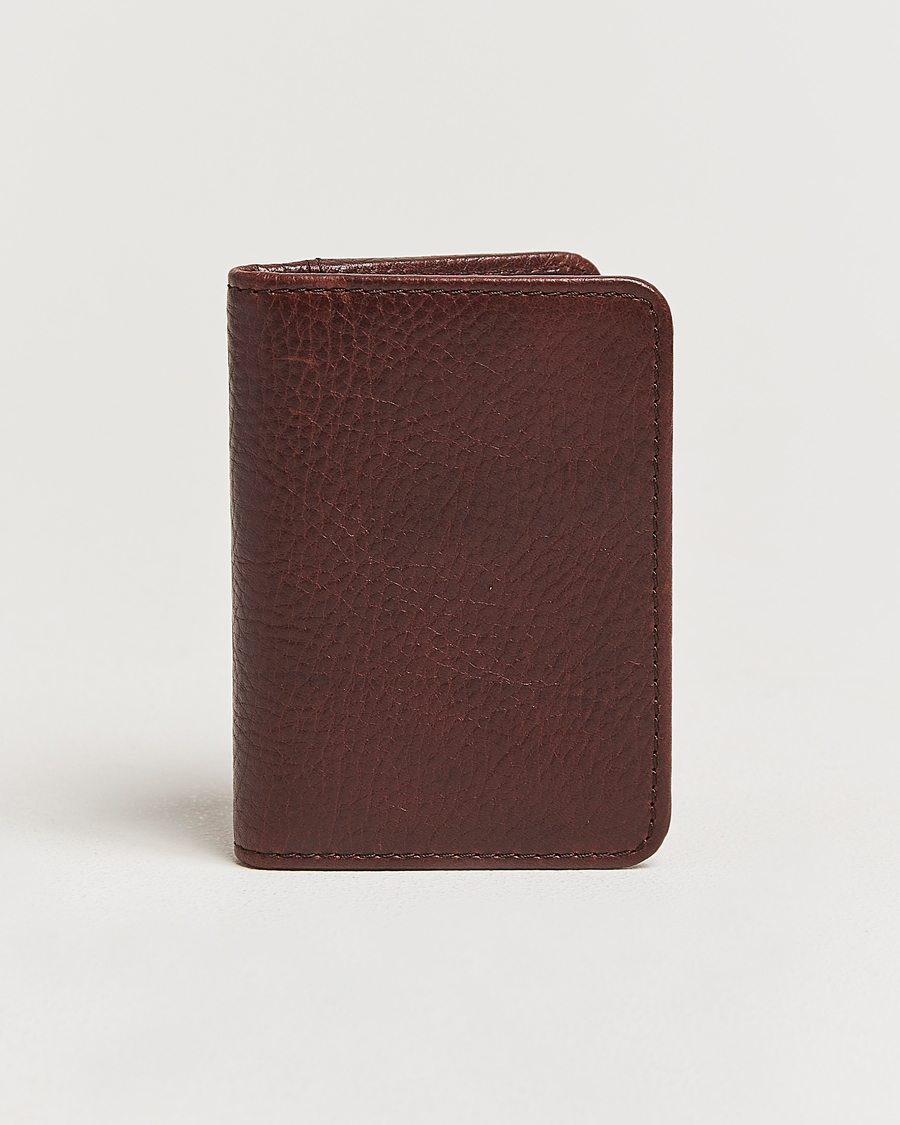 Herren | Geldbörsen | Loake 1880 | Fenchurch Grained Leather Card Holder Dark Brown