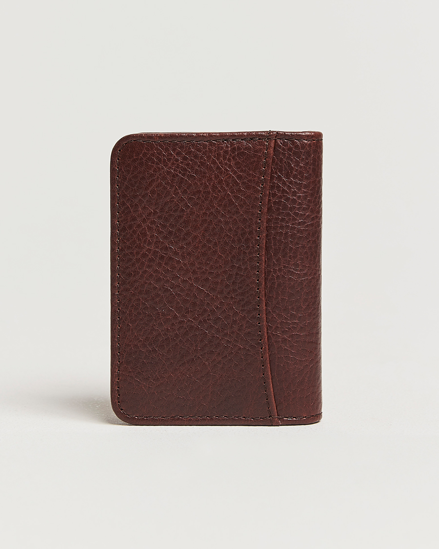 Herren | Geldbörsen | Loake 1880 | Fenchurch Grained Leather Card Holder Dark Brown