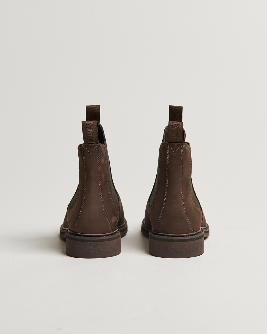 Herren | Boots | Loake 1880 | Ducksworth Waterproof Chelsea Boot Brown Nubuck