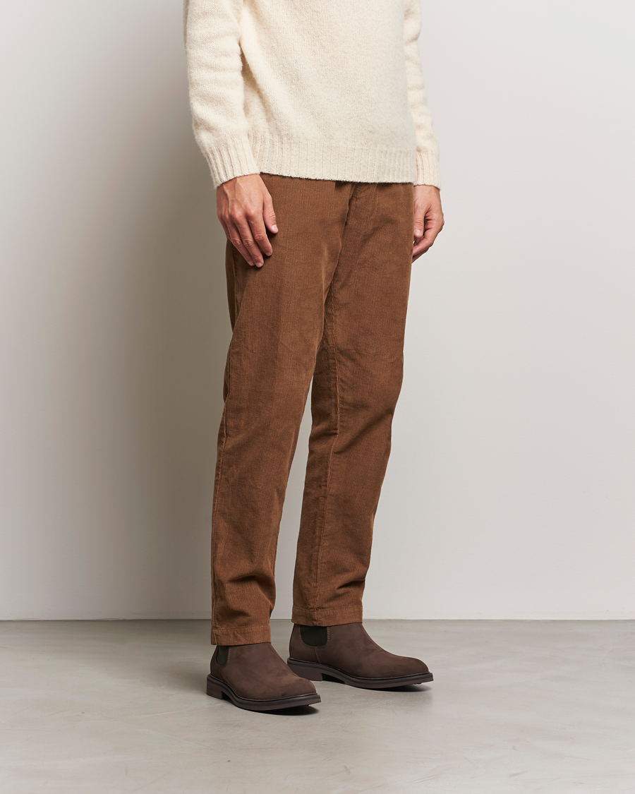 Herren | Boots | Loake 1880 | Ducksworth Waterproof Chelsea Boot Brown Nubuck