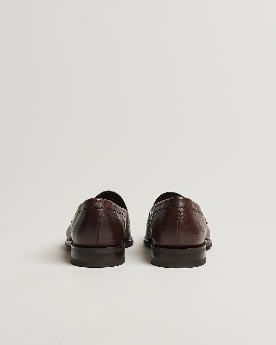 Herren | Loafer | Loake 1880 | Imperial Grained Penny Loafer Dark Brown