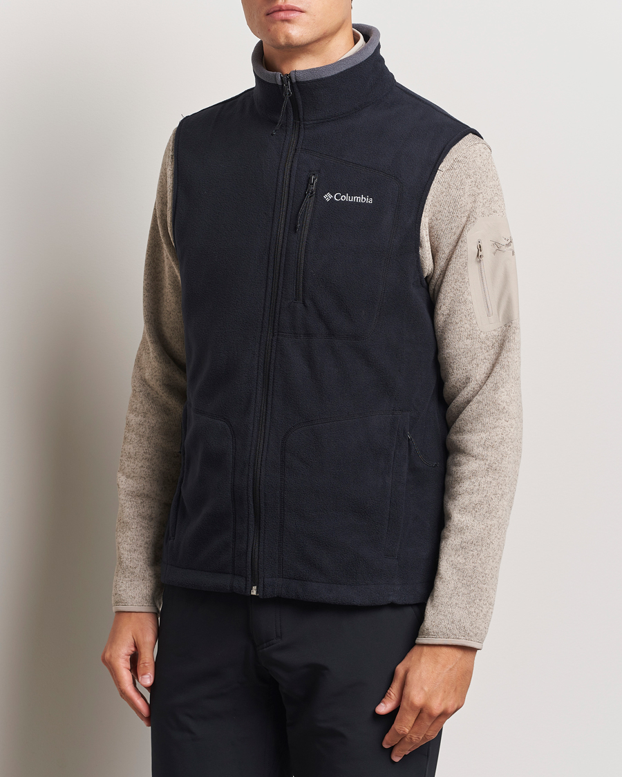 Herren | Westen | Columbia | Fast Trek Full Zip Fleece Vest Black