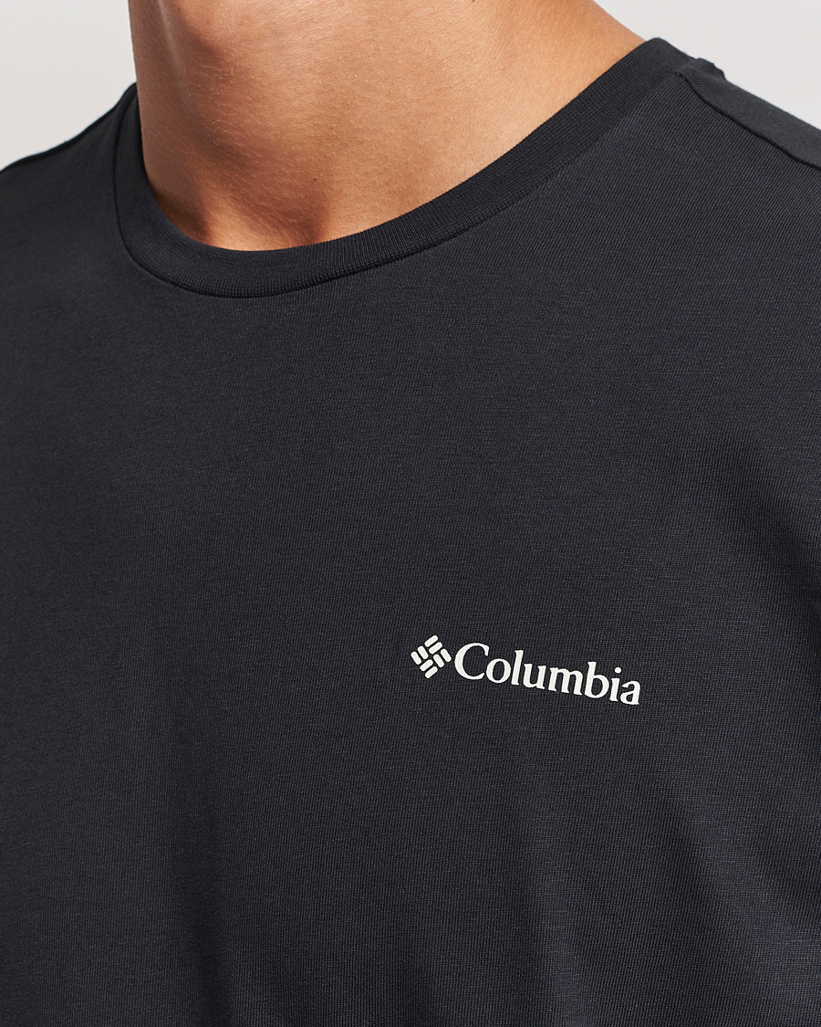Herren | T-Shirts | Columbia | Explorers Conyon Back T-Shirt Black