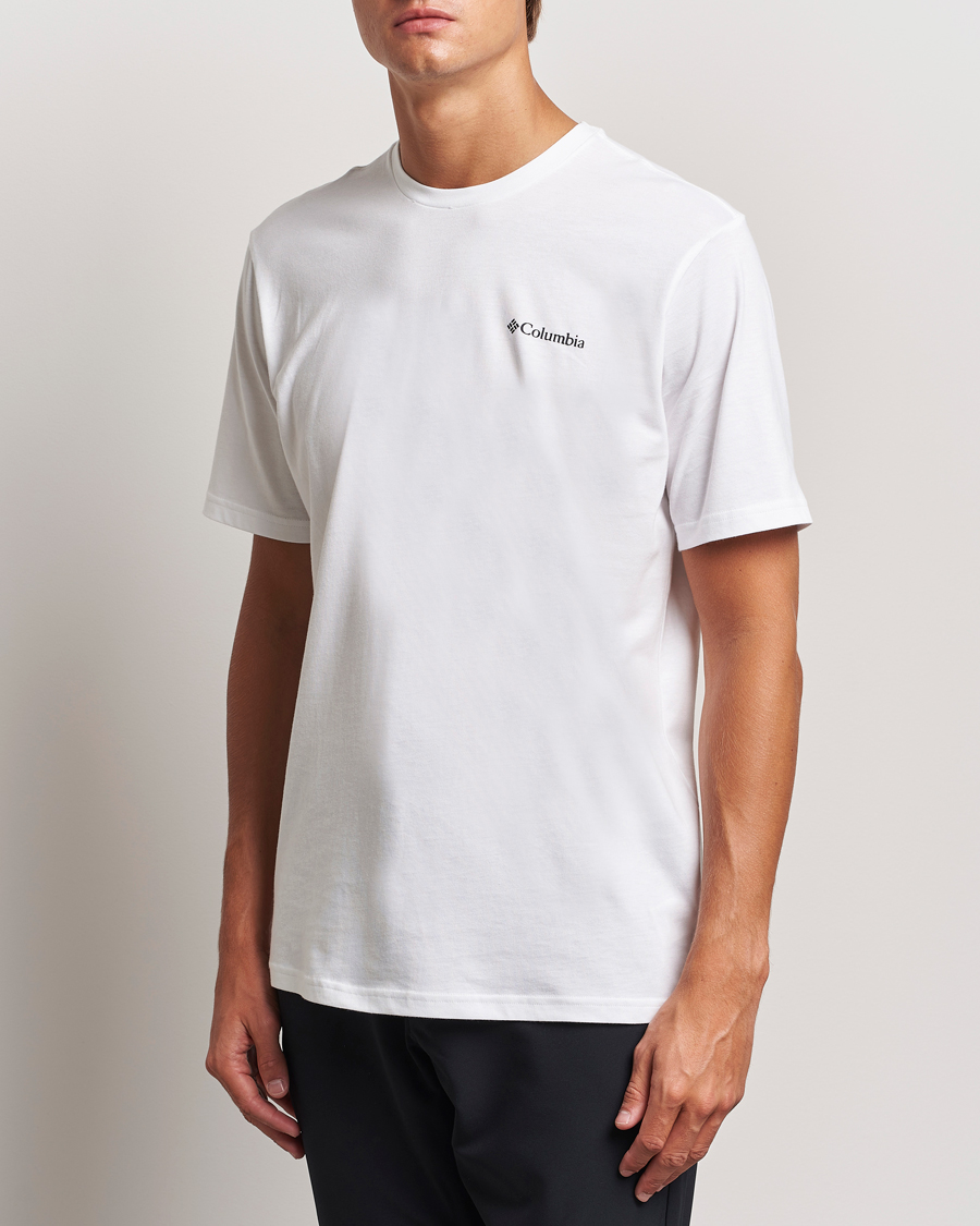 Herren | T-Shirts | Columbia | Rockaway River Back T-Shirt White
