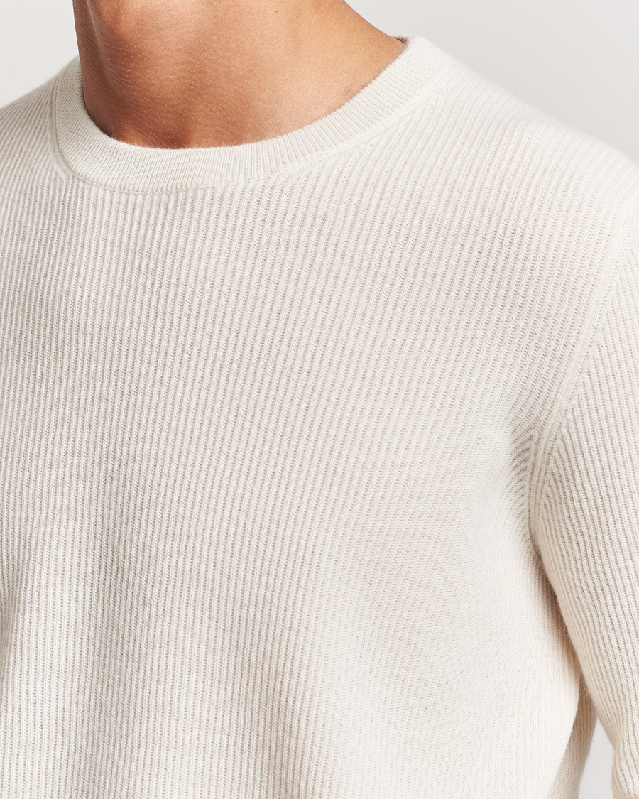 Herren | Pullover | Brunello Cucinelli | Cashmere Rib Crew Neck Sweater Panama