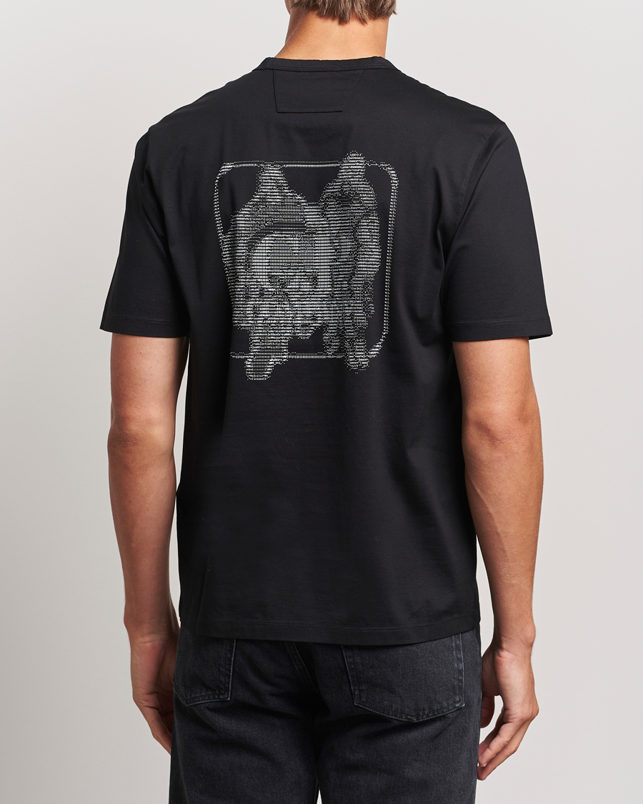 Herren | T-Shirts | C.P. Company | Metropolis Mercerized Back Logo T-Shirts Black