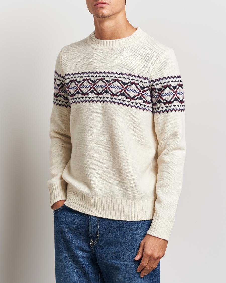 Herren | Pullover | Morris | Marwin Sweater Off White