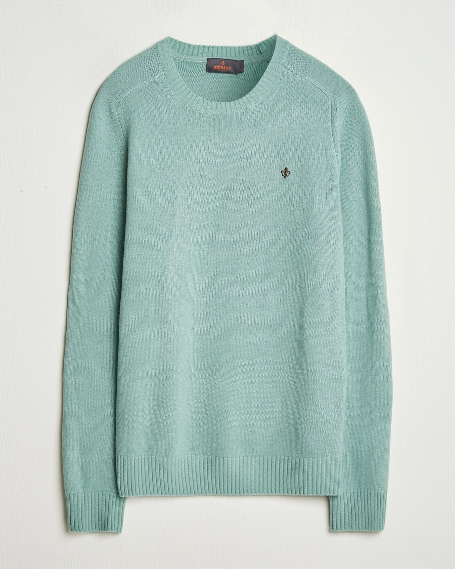 Herren | Pullover | Morris | Hertford Merino Crew Neck Green