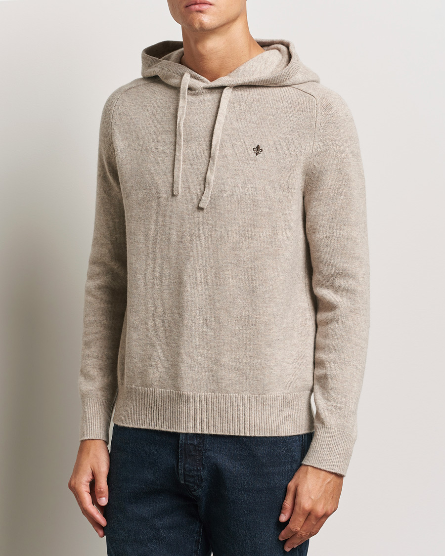 Herren | Pullover | Morris | Hertford Merino Hoodie Khaki