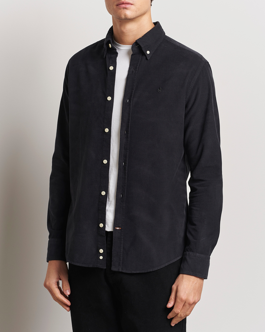 Herren | Hemden | Morris | Douglas Corduroy Shirt Grey