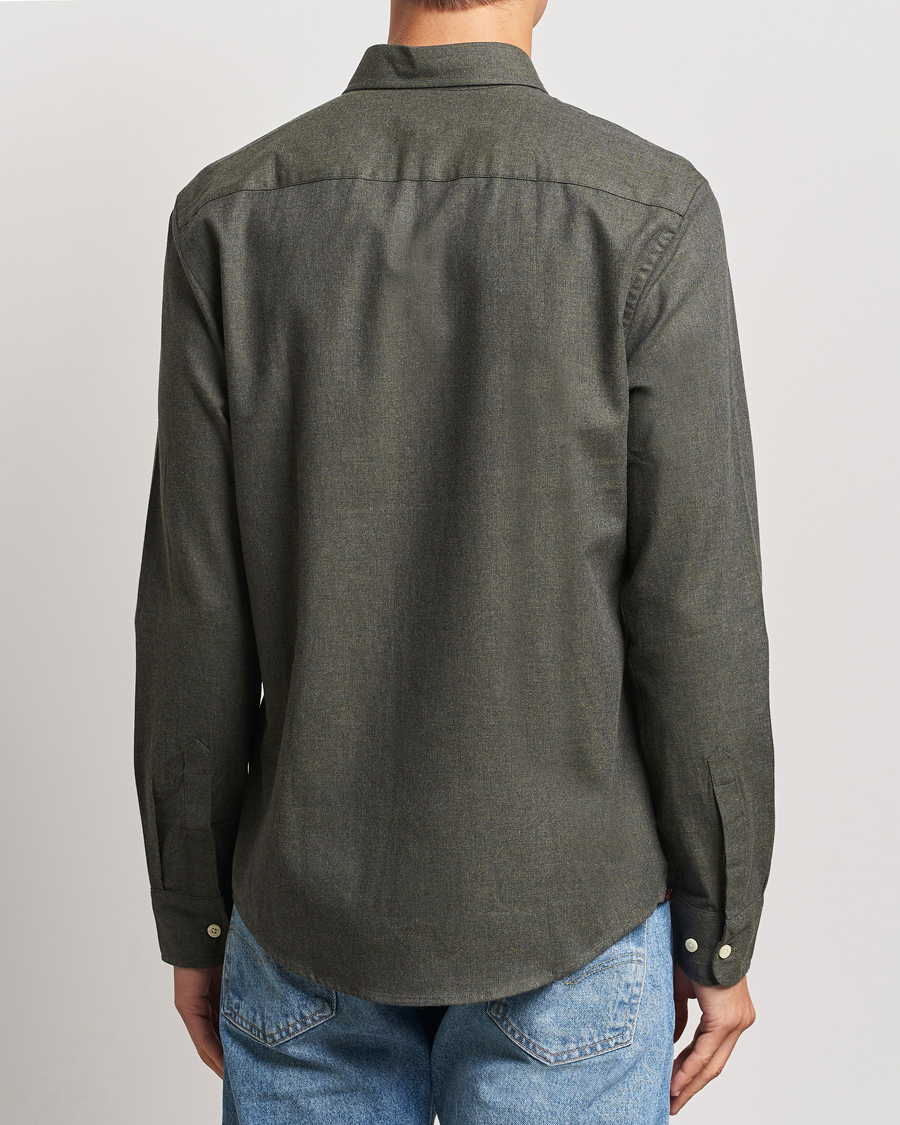 Herren | Hemden | Morris | Watts Flannel Shirt Olive