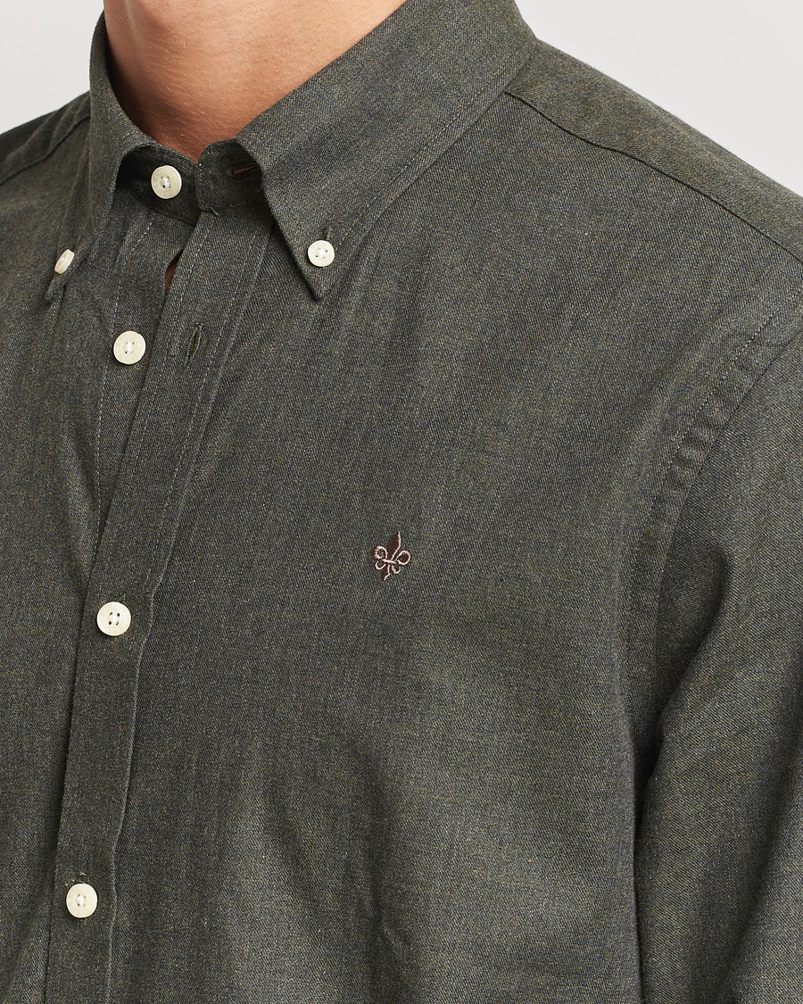 Herren | Hemden | Morris | Watts Flannel Shirt Olive