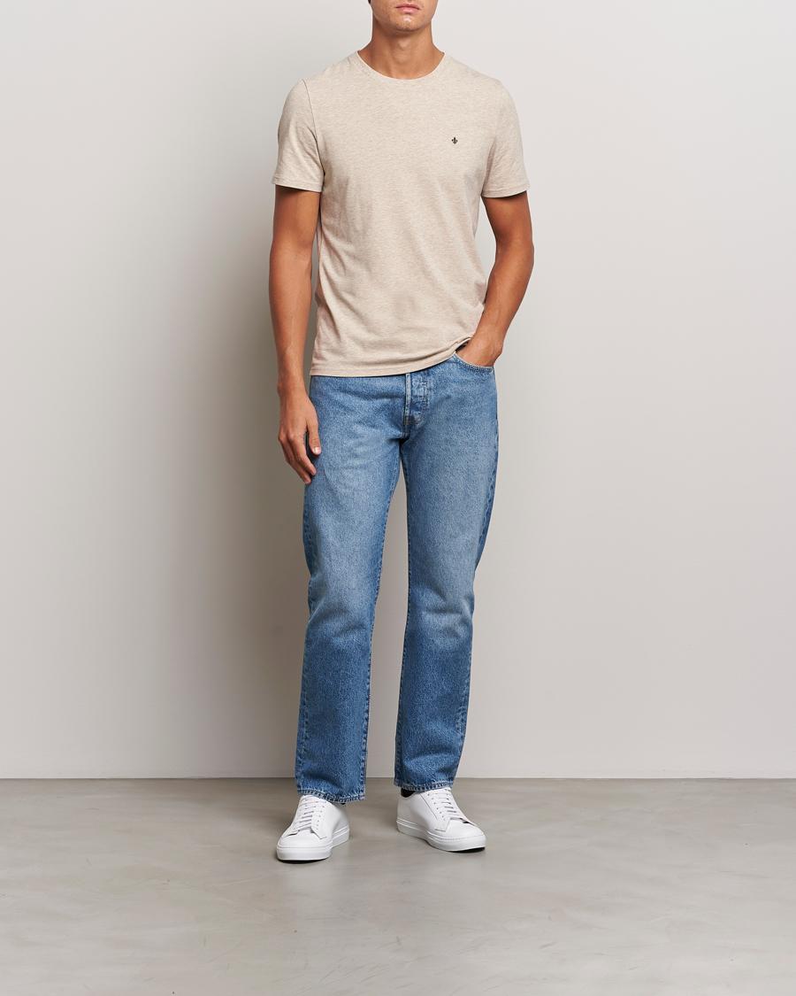 Herren | T-Shirts | Morris | James Crew Neck Tee Khaki