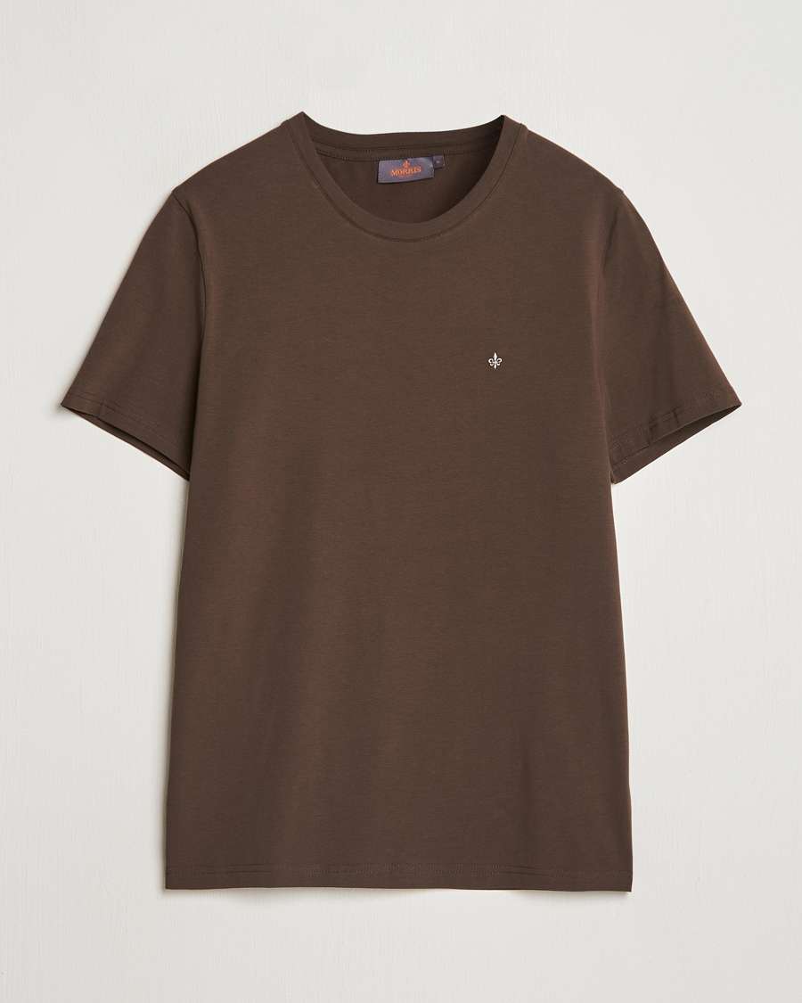 Herren | T-Shirts | Morris | James Crew Neck Tee Brown