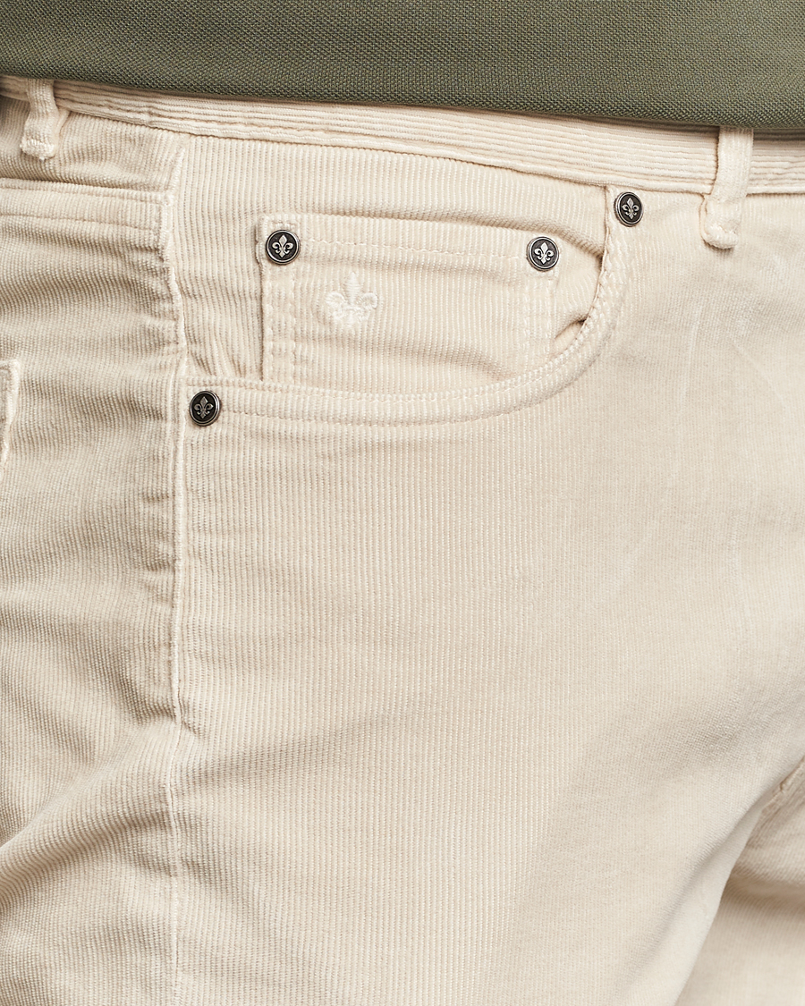 Herren | Hosen | Morris | James Corduroy 5-Pocket Pant Off White