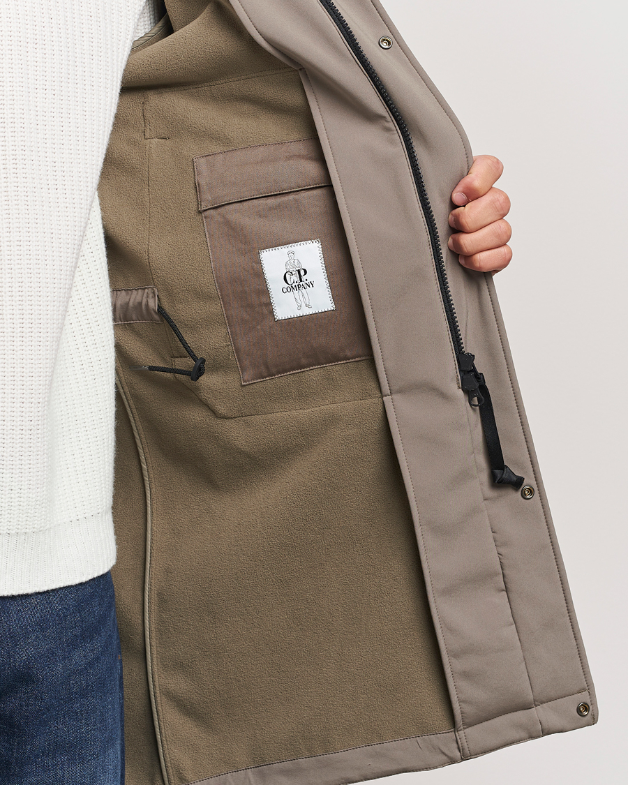 Herren | Jacken | C.P. Company | CP Shell Long Hooded Jacket Mud Green
