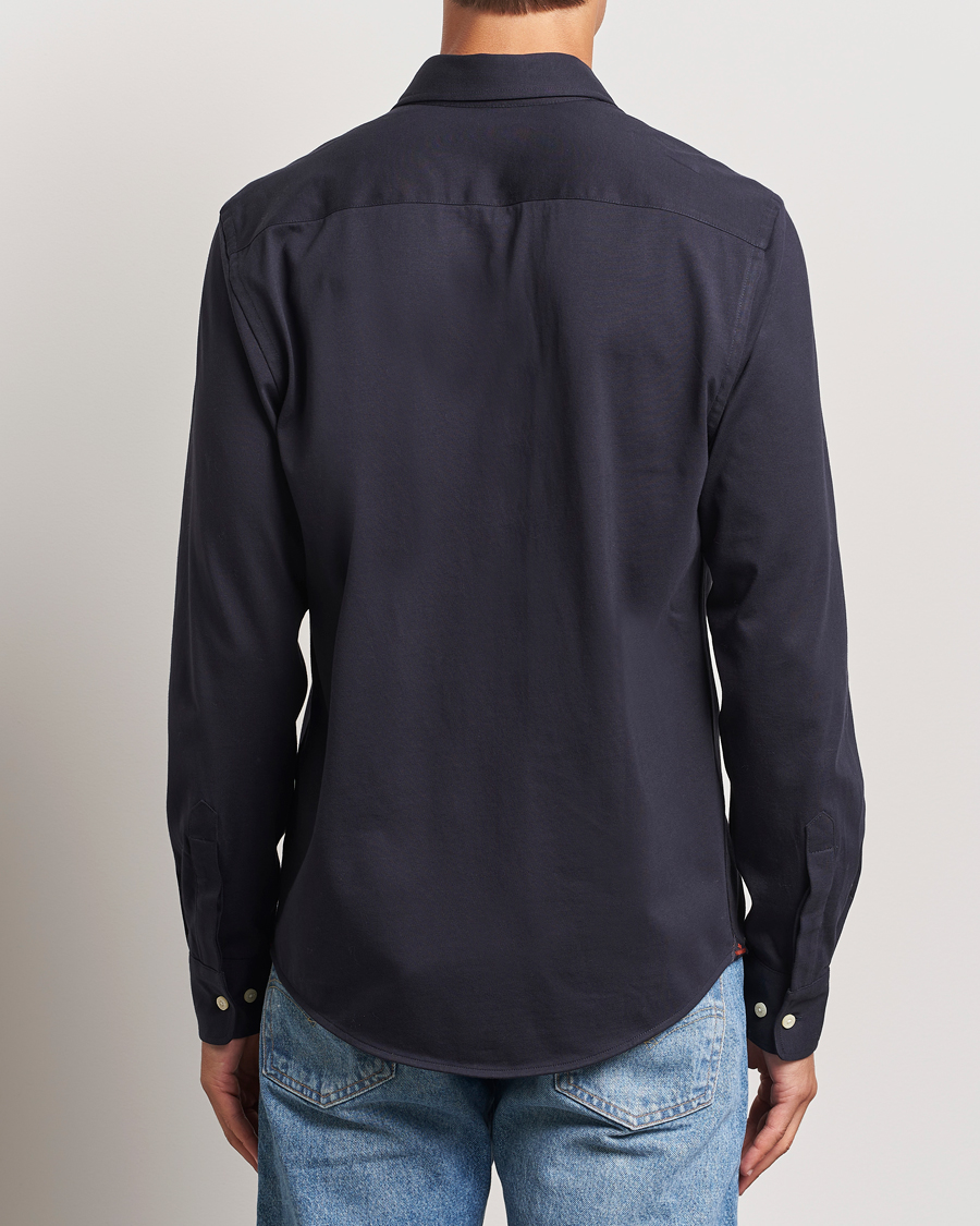 Herren | Hemden | Morris | Dressed Jersey Shirt Old Blue