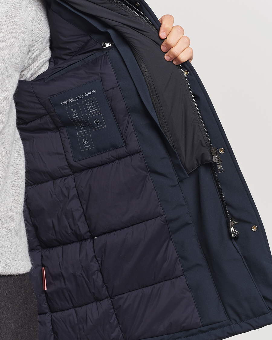 Herren | Jacken | Oscar Jacobson | Wynter Padded Jacket Navy