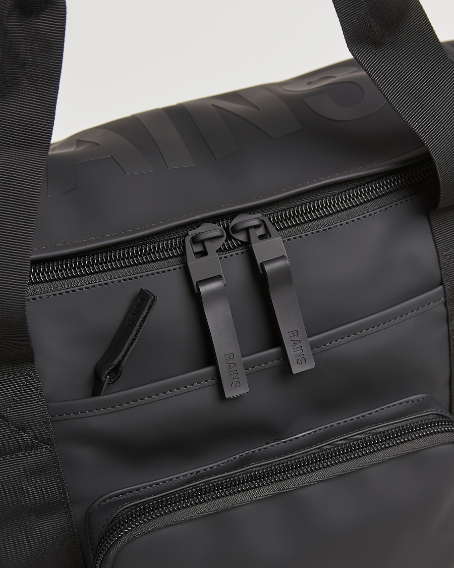 Herren | RAINS Texel Large Kit Bag Black | RAINS | Texel Large Kit Bag Black