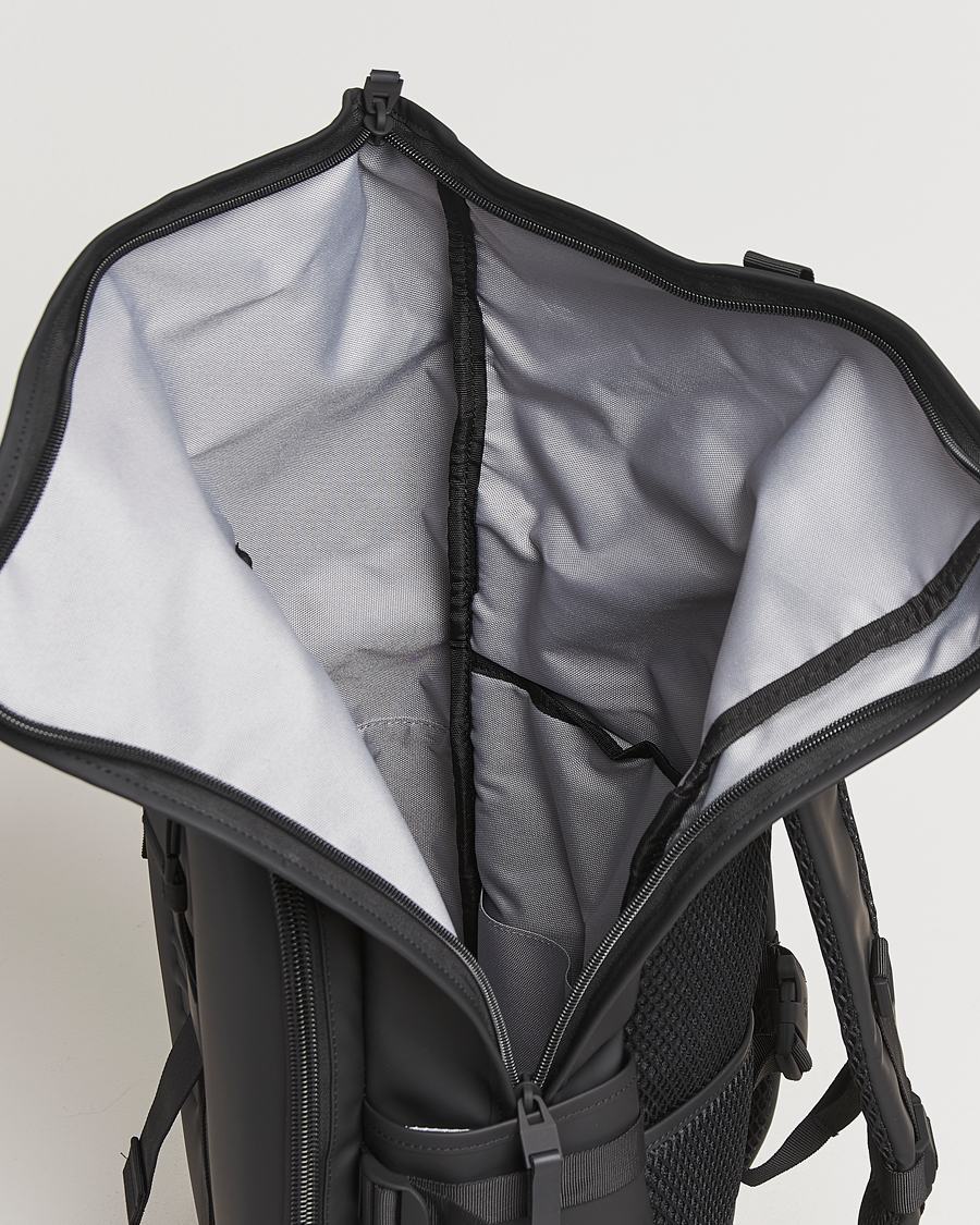 Herren | RAINS Texel Moulded Backpack Black | RAINS | Texel Moulded Backpack Black