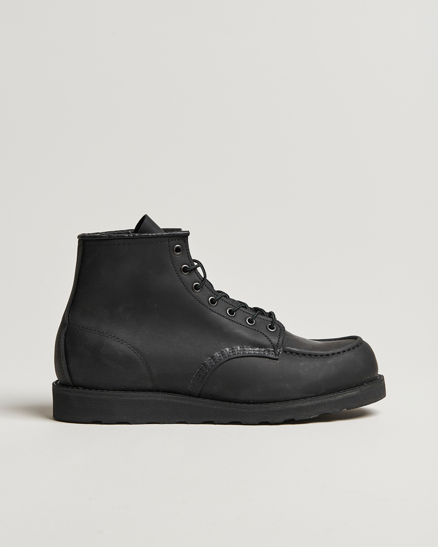 Herren | Boots | Red Wing Shoes | Moc Toe Boot Black Harness