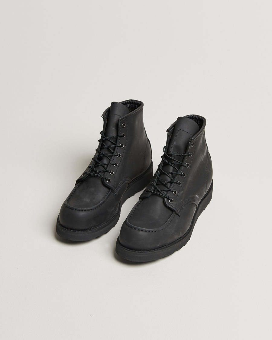 Herren | Boots | Red Wing Shoes | Moc Toe Boot Black Harness