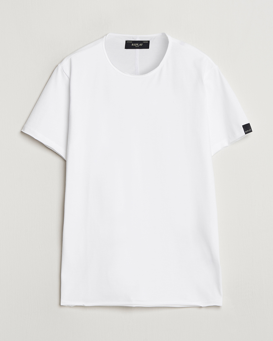 Herren | T-Shirts | Replay | Crew Neck T-Shirt White