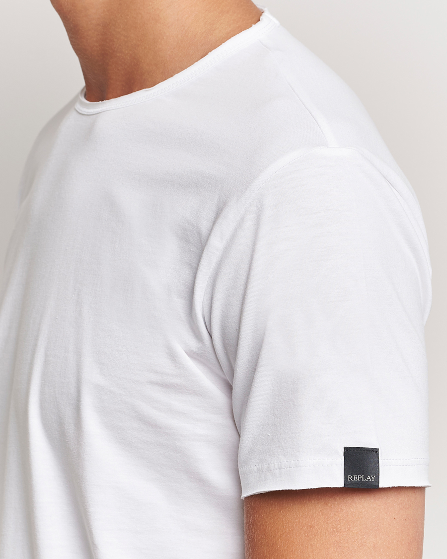 Herren | T-Shirts | Replay | Crew Neck T-Shirt White