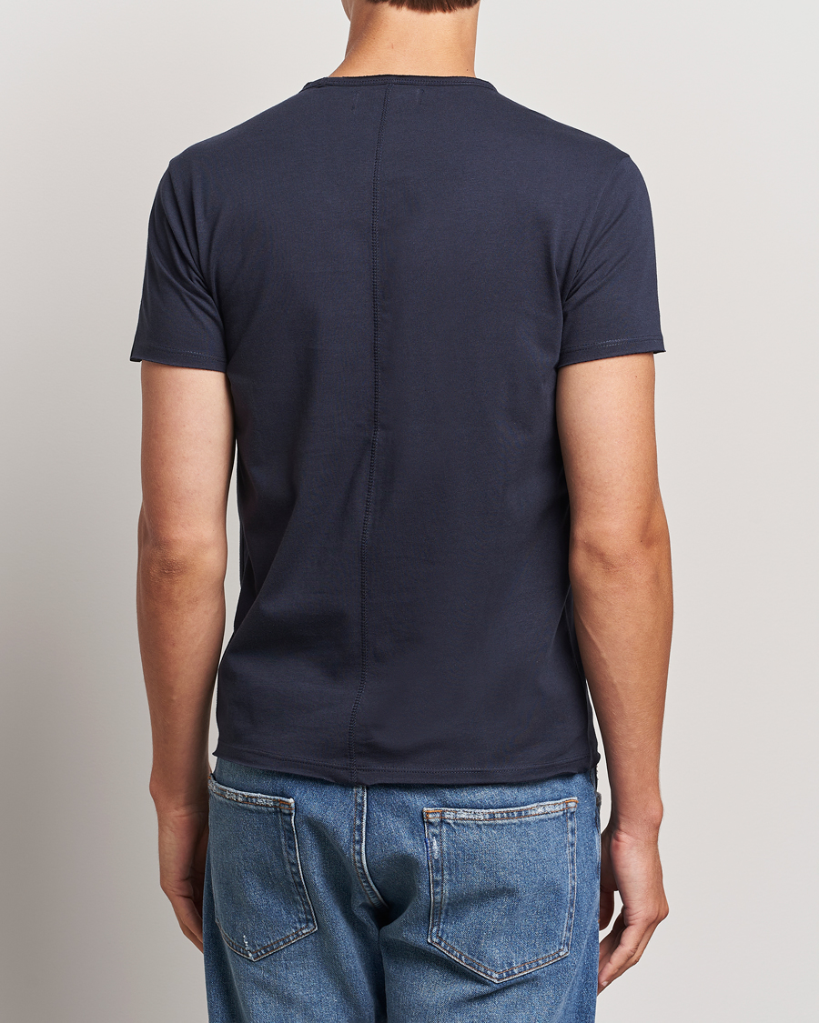 Herren | T-Shirts | Replay | V-Neck T-Shirt Night Blue