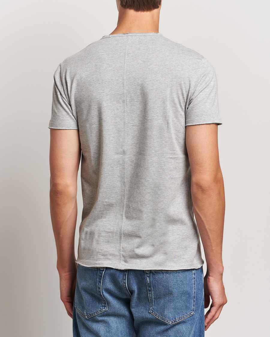 Herren | T-Shirts | Replay | V-Neck T-Shirt Light Grey Melange