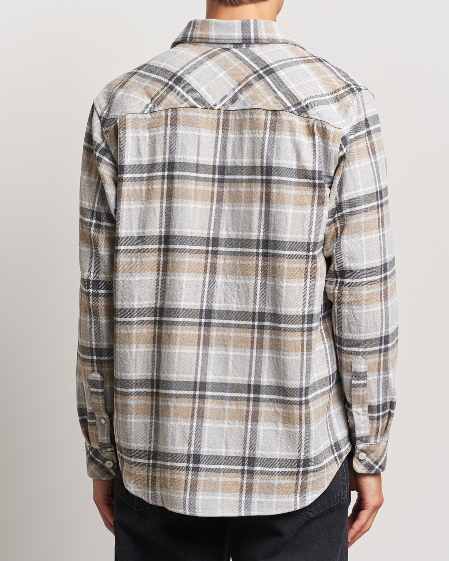 Herren | Hemden | Samsøe Samsøe | Damon Checked Shirt Beige/Grey