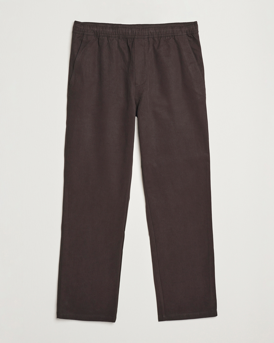 Herren | Hosen | Samsøe Samsøe | Jabari Drawstring Trousers Chocolate Brown
