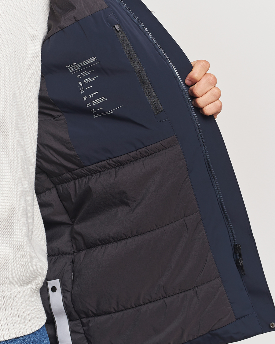Herren | Jacken | Scandinavian Edition | Town II Waterproof Lightweight Coat Midnight Blue