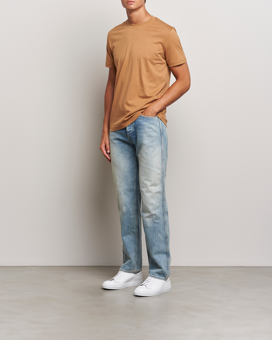 Herren | T-Shirts | Tiger of Sweden | Dillan Crew Neck T-Shirt Warm Forest