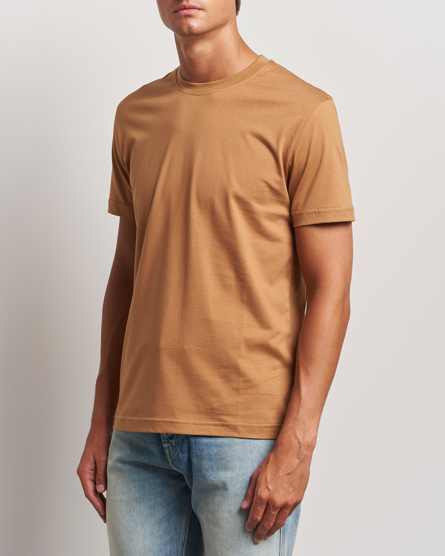 Herren | T-Shirts | Tiger of Sweden | Dillan Crew Neck T-Shirt Warm Forest