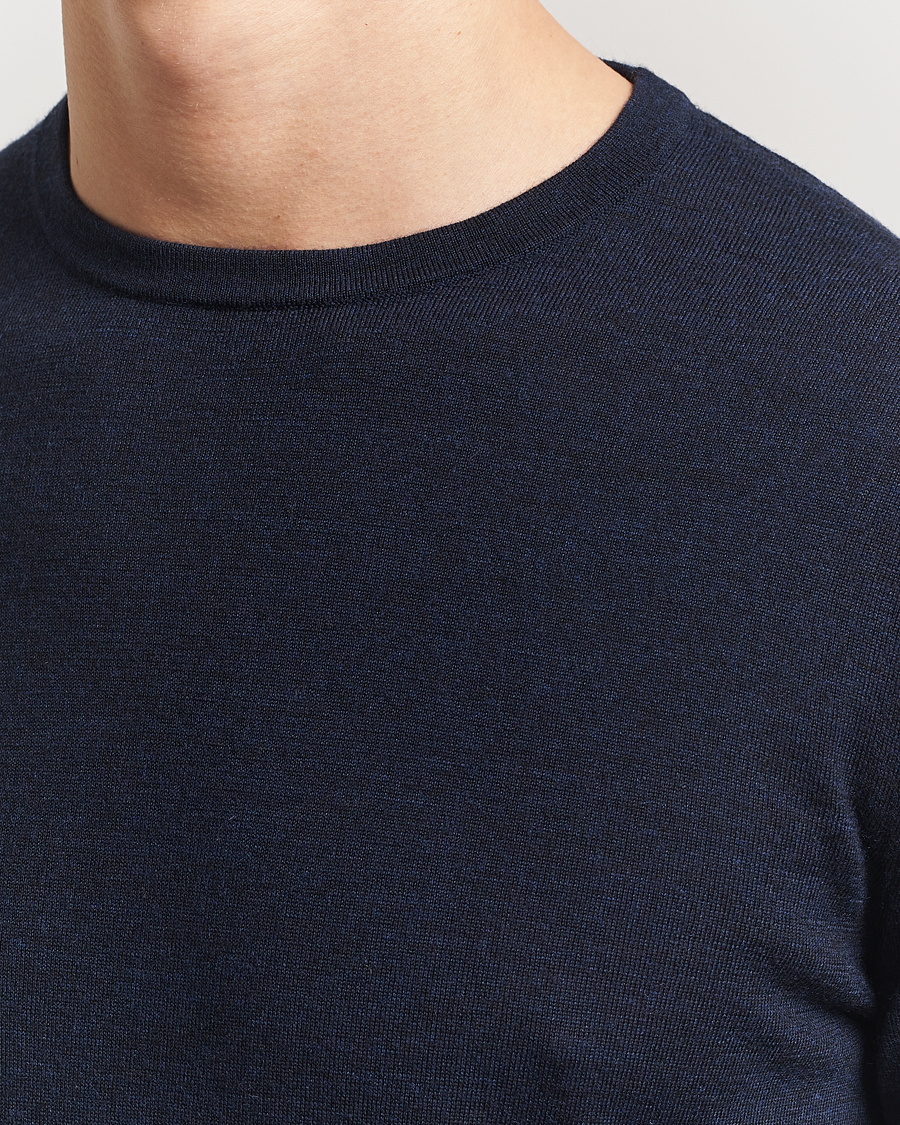 Herren | Pullover | Tiger of Sweden | Connor Crew Neck Pullover Light Ink