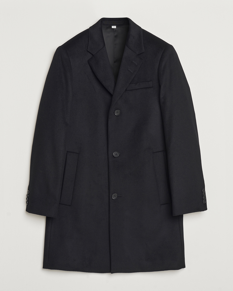 Herren | Jacken | Tiger of Sweden | Finnan Wool/Cashmere Coat Black