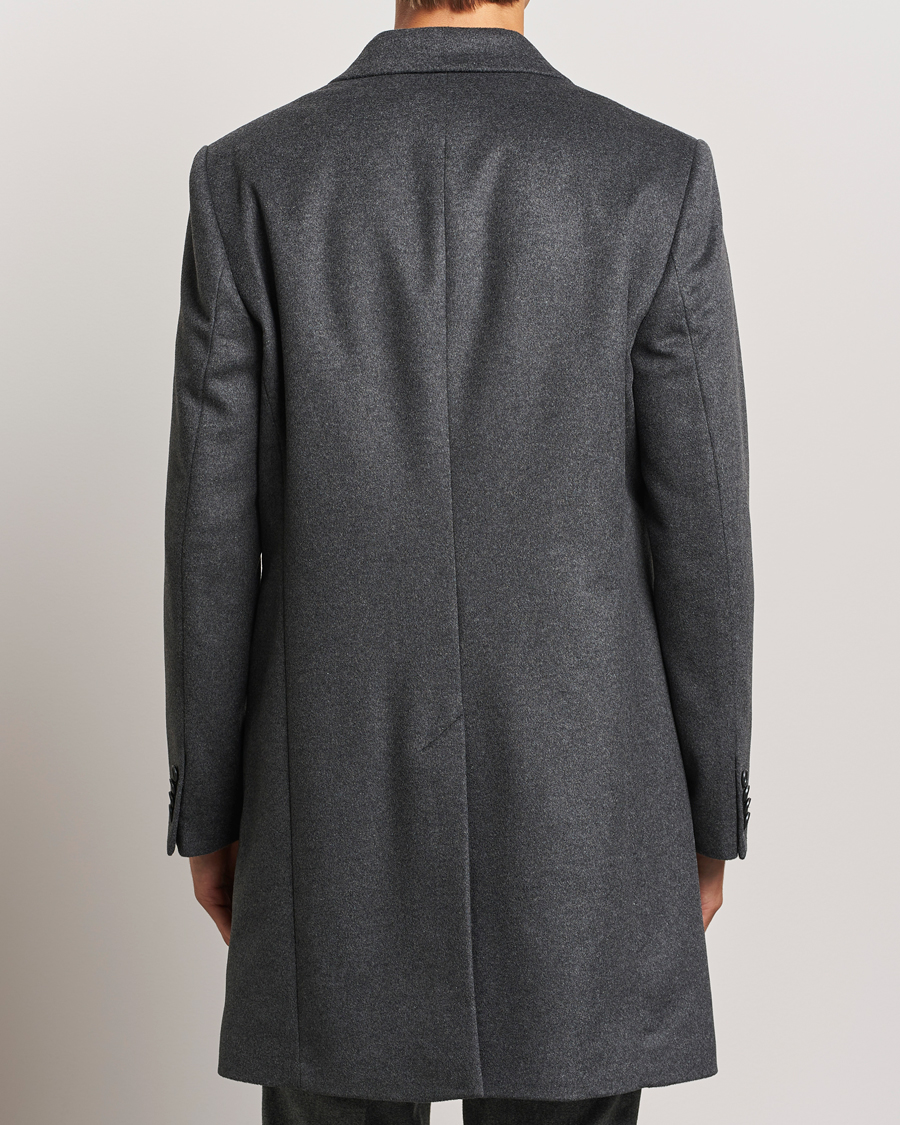 Herren | Jacken | Tiger of Sweden | Finnan Wool/Cashmere Coat Grey Melange