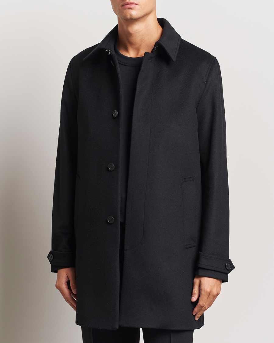 Herren | Jacken | Tiger of Sweden | Cane Wool/Cashmere Coat Black