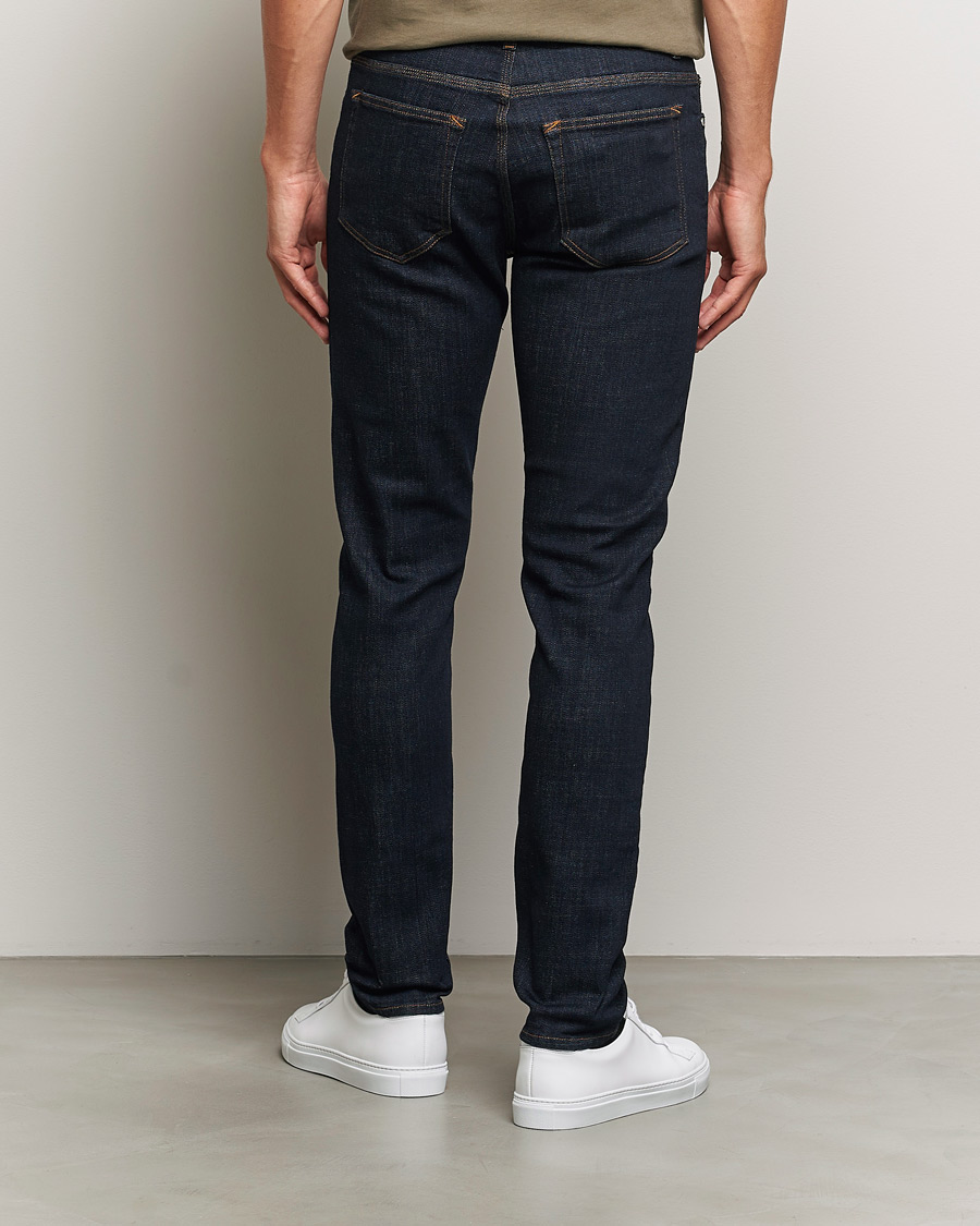 Herren | Jeans | Tiger of Sweden | Evolve Stretch Cotton Jeans Royal Blue