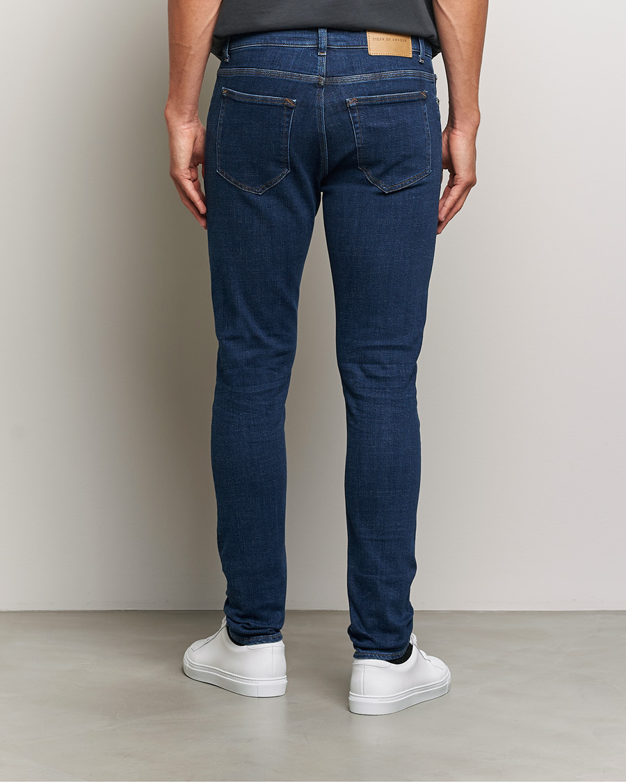 Herren | Jeans | Tiger of Sweden | Evolve Stretch Cotton Jeans Medium Blue