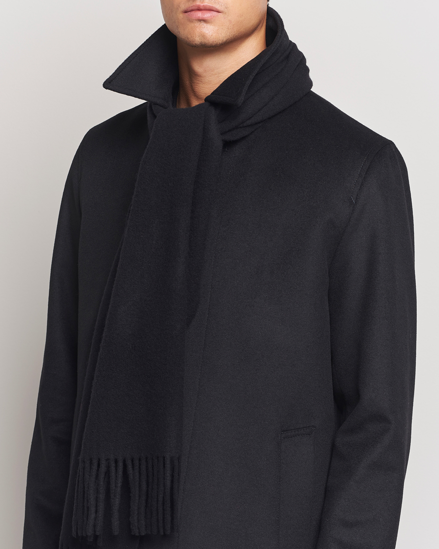 Herren | Tiger of Sweden Sylan Wool Scarf Black | Tiger of Sweden | Sylan Wool Scarf Black